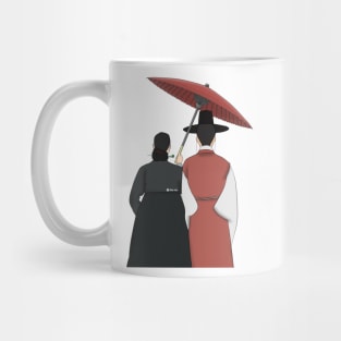 Under the queen's umbrella Mug